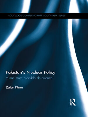 cover image of Pakistan's Nuclear Policy